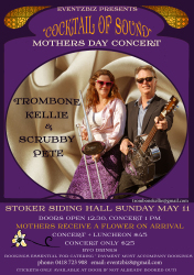 Stoker Siding Hall - Mother Day Concert 2014 with Trombone Kellie + Scrubby Pete