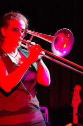 Trombone Kellie at the Nimbin Hotel 3