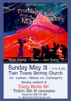 Twin Towns Uniting Church Trombone Kellie & the Muddy Roaders' Gig small