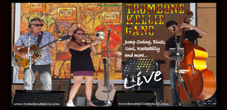 ‘Trombone Kellie Gang’, Sunday, June 19, 2016: Ivory Tavern, Tweed Heads
