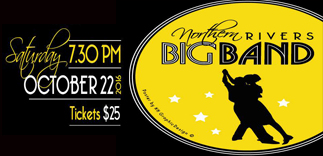 In support of the ‘Northern Rivers Big Band’,  Saturday, October 22, 2016: Lennox Jazz – Park Lane Theatre