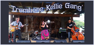 ‘Trombone Kellie Gang’, Saturday, March 25, 2017: Murwillumbah RSL