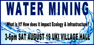 Kellie & Kuwani Barnett, supporting the Fundraiser for ‘Water Mining Awareness’, Saturday, August 19, 2017: