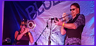 ‘Trombone Kellie Gang’ Dueling Horns, Sunday, November 11, 2018: Twin Towns ‘Breeze Stage’