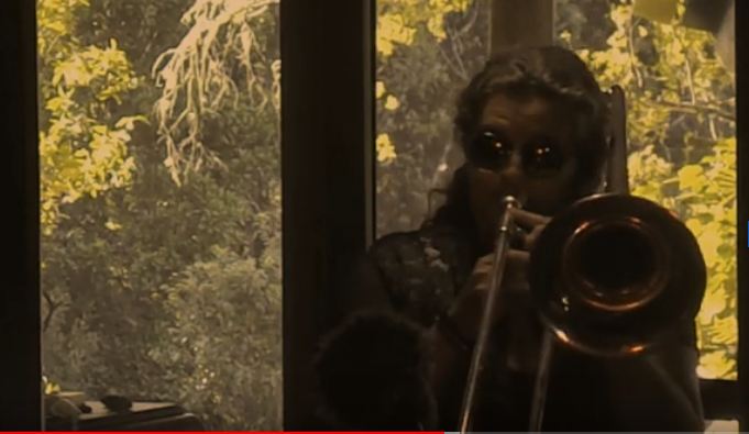 Trombone Kellie Gang photo from new 2020 youtube video